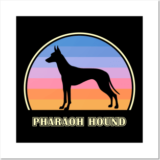 Pharaoh Hound Vintage Sunset Dog Posters and Art